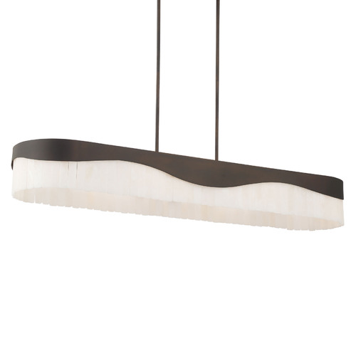 Sway 6-Light Linear Light in Dark Bronze by Minka Lavery