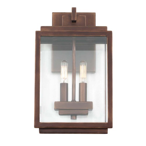 Chester Copper Patina Outdoor Wall Light by Kalco Lighting