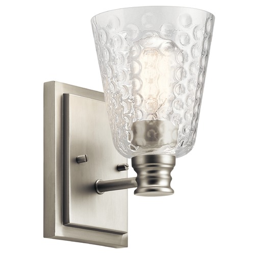 Kichler Lighting Nadine Brushed Nickel Wall Sconce by Kichler Lighting 45095NI