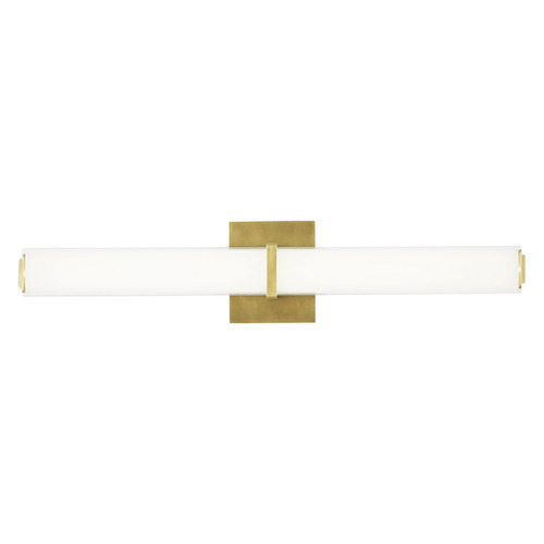 Visual Comfort Modern Collection Sean Lavin Milan 24-Inch LED Bath Bar in Brass by Visual Comfort Modern 700BCMLN24WNB-LED930