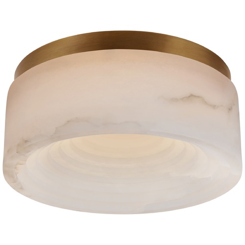 Visual Comfort Signature Collection Kelly Wearstler Otto Small Flush Mount in Brass by Visual Comfort Signature KW4901ABALB