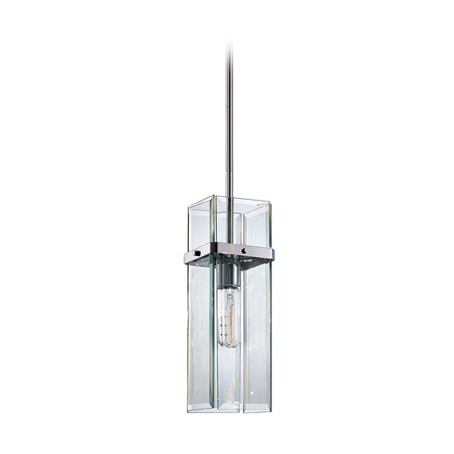 Sonneman Lighting Modern Mini-Pendant Light with Clear Glass 4281.01
