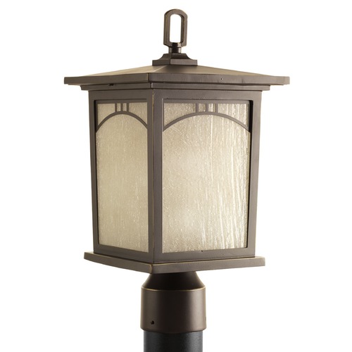 Residence Antique Bronze Post Light by Progress Lighting