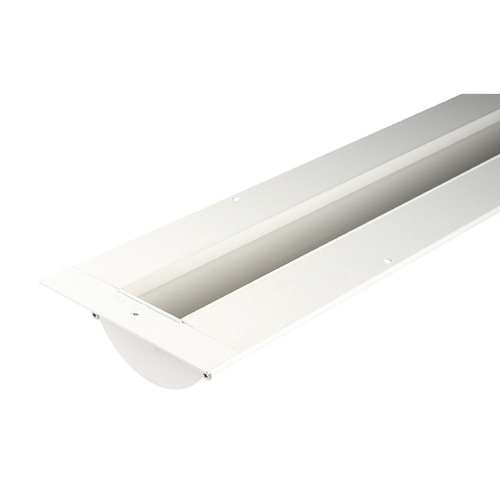 WAC Lighting InvisiLED 96-Inch White Recessed Channel With Indirect Light by WAC Lighting LED-T-RCH3-WT