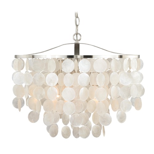 Vaxcel Lighting Elsa Satin Nickel Pendant by Vaxcel Lighting P0139