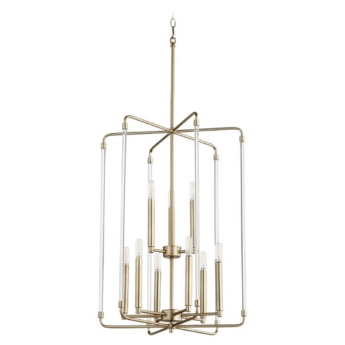 Quorum Lighting Optic Aged Brass Pendant by Quorum Lighting 8114-9-80