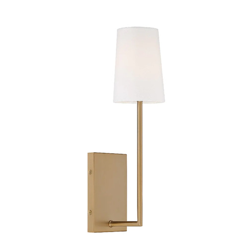 Lena 18-Inch Wall Sconce in Vibrant Gold by Crystorama Lighting