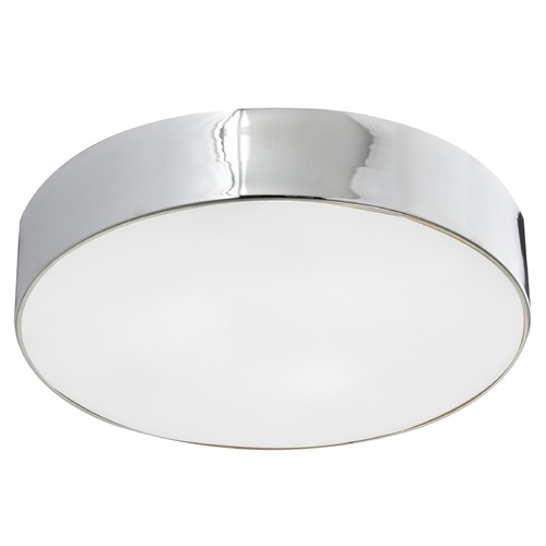 Snare Chrome Flush Mount by Matteo Lighting
