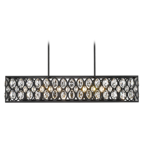 Dealey Matte Black Linear Light by Z-Lite