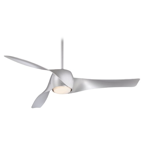 Minka Aire Artemis 58-Inch LED Fan in Silver by Minka Aire F803DL-SL