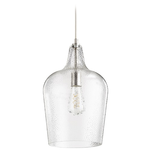 Satin Nickel Pendant by Quorum Lighting