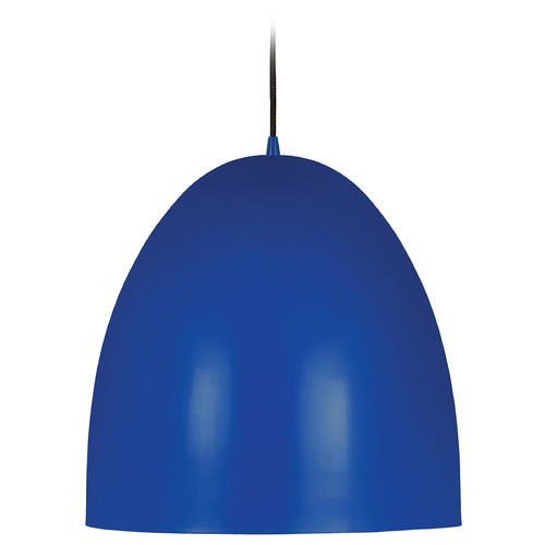 Z Studio Dome Blue Pendant by Z-Lite