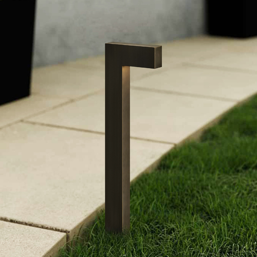 Atlantis 22-Inch 12V Matte Bronze LED Path Light 2700K by Hinkley Lighting