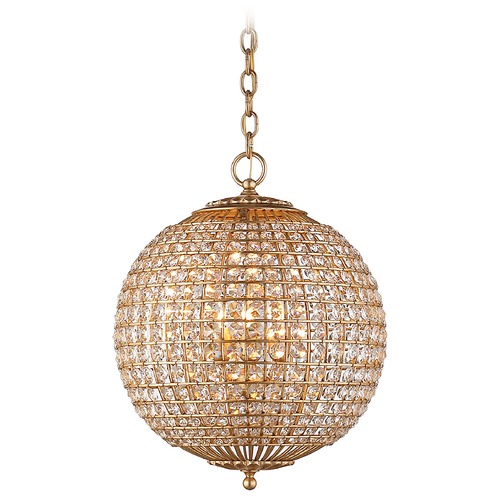 Aerin Renwick Small Orb Chandelier in Gild by VC Signature