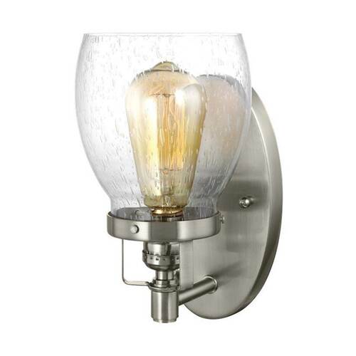 Belton Brushed Nickel LED Sconce by Generation Lighting
