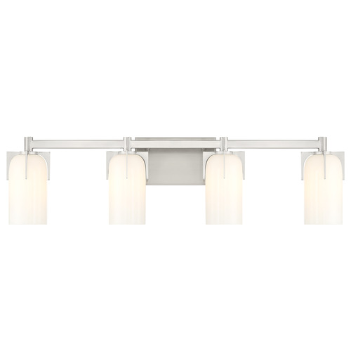 Savoy House Lighting Caldwell Satin Nickel Bathroom Light