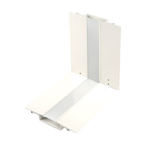 WAC Lighting InvisiLED White Recessed Channel For Concave Corner by WAC Lighting LED-T-WTC1-WT