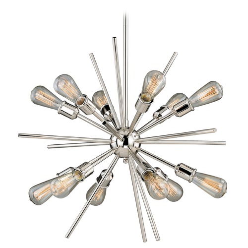 Estelle Polished Nickel Pendant by Vaxcel Lighting