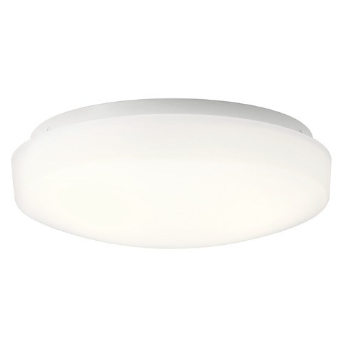 Ceiling Space 10.75-Inch White LED Flush Mount by Kichler Lighting