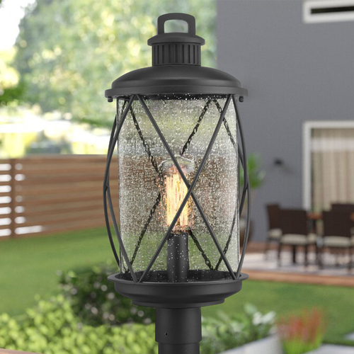 Hollingsworth Black Post Light by Progress Lighting