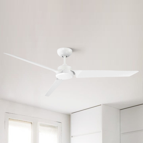 Modern Forms by WAC Lighting Modern Forms Matte White 62-Inch Smart Ceiling Fan FR-W1910-62-MW