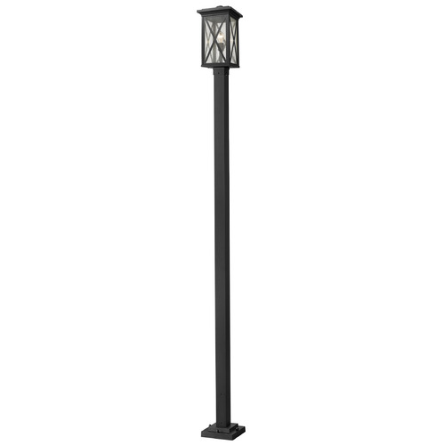 Brookside Black Post Light by Z-Lite