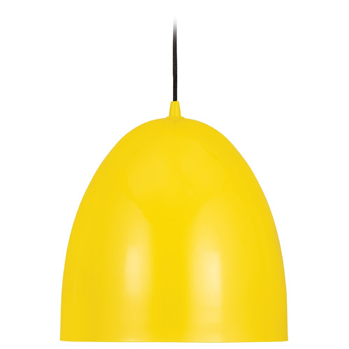 Z Studio Dome Yellow Pendant by Z-Lite