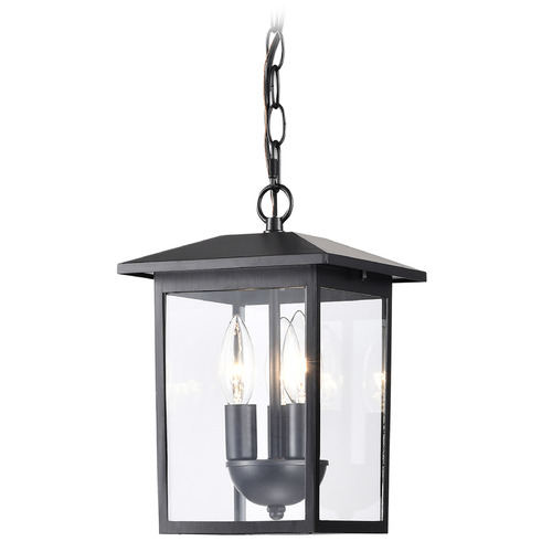 Jamesport Matte Black Outdoor Hanging Light by Nuvo Lighting