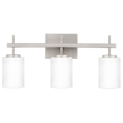 Wilburn Brushed Nickel LED Bathroom Light by Quoizel Lighting