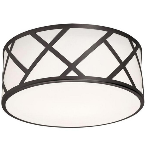 Afx Lighting Haven Black Flushmount Light