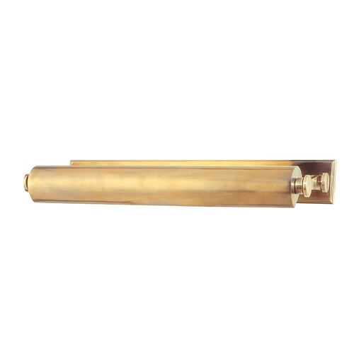 Merrick 24.50-Inch Picture Light in Aged Brass by Hudson Valley Lighting