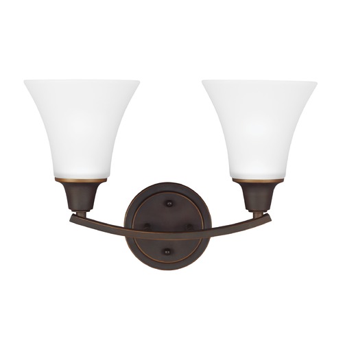 Generation Lighting Metcalf 15.50-Inch Bath Light in Autumn Bronze by Generation Lighting 4413202-715