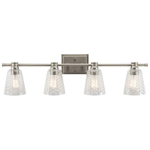 Kichler Lighting Nadine 34.50-Inch Brushed Nickel Vanity Light by Kichler Lighting 45098NI