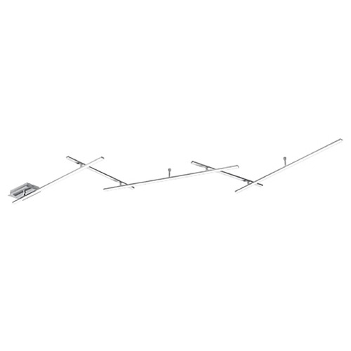 Arnsberg Highway Satin Nickel LED Flushmount Light