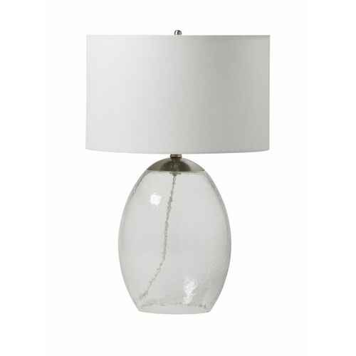 Brushed Polished Nickel Table Lamp by Craftmade Lighting
