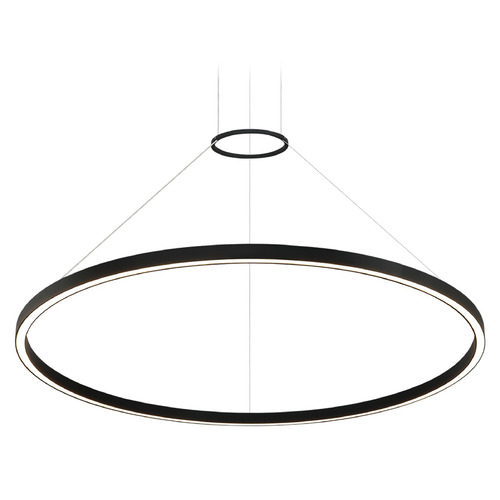 Matteo Lighting O'hara Matte Black LED Pendant Light