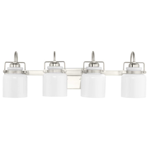 Progress Lighting Progress Lighting Fessler Brushed Nickel Bathroom Light P300441-009