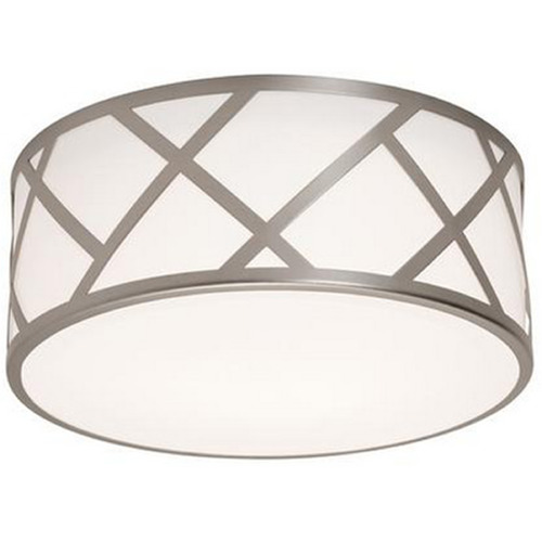 Afx Lighting Haven Satin Nickel Flushmount Light