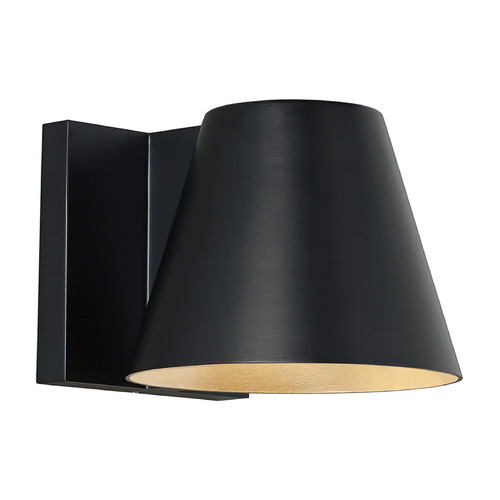Sean Lavin Bowman 4-Inch 277V 3000K LED Outdoor Wall Light in Black by VC Modern