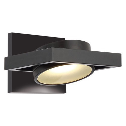 Hawk Black LED Sconce by Nuvo Lighting