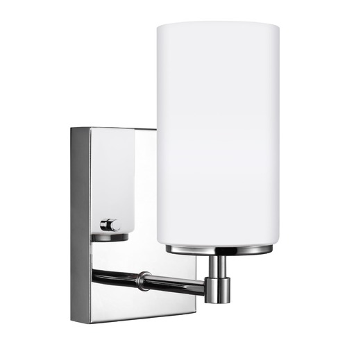 Alturas Chrome Sconce by Generation Lighting