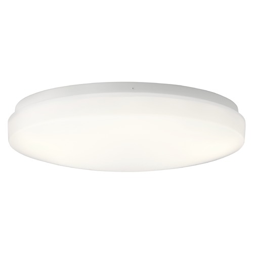 Kichler Lighting Ceiling Space 16-Inch White LED Flush Mount by Kichler Lighting 10768WHLED