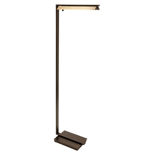 House of Troy Lighting Jay Chestnut Bronze with Antique Brass LED Floor Lamp by House of Troy Lighting JLED500-CHB