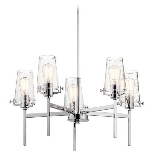 Kichler Lighting Alton 5-Light Chrome Chandelier by Kichler Lighting 43694CH