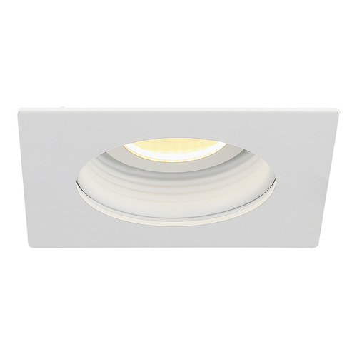 3.25-Inch 10W Square 3000K LED Recessed Trim in White by Eurofase Lighting