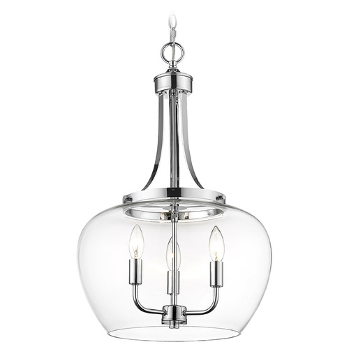 Joliet Chrome Pendant by Z-Lite