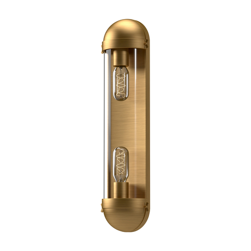 Alora Lighting Alora Lighting Cyrus Aged Gold Vertical Bathroom Light VL539221AGCL