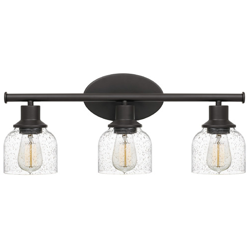 Quoizel Lighting Caverly Bronze Bathroom Light by Quoizel Lighting CVL8622BX