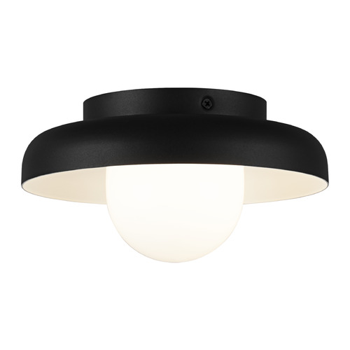Matteo Lighting Creston Matte Black LED Sconce by Matteo Lighting W34401MBOP