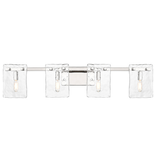 Savoy House Lighting Genry Polished Nickel Bathroom Light